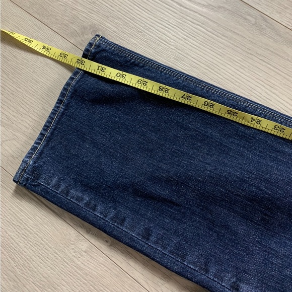 BOSS Hugo Boss Dark Wash Straight Leg Jeans - Picture 14 of 14